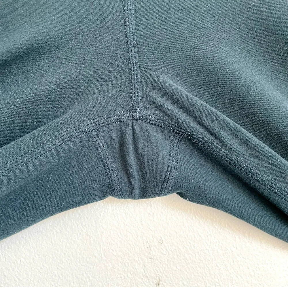 Athleta Diamond Cobra Cutout Ankle Tights Yoga Leggings XS Green High Waisted - Picture 6 of 13